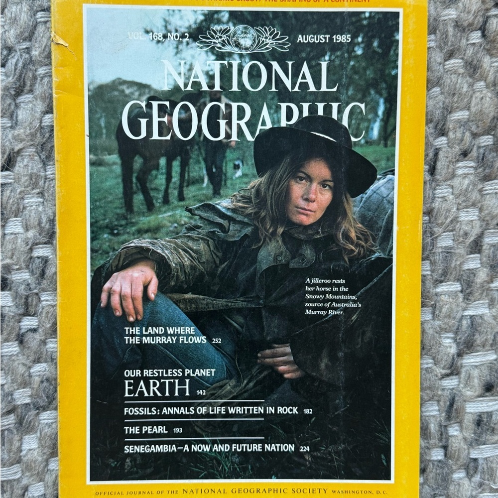 National Geographic Magazine, August 1985 (Vol. 168, No. 2)